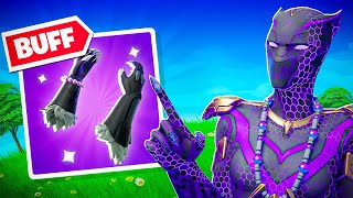 Fortnite Buffed Shuris Black Panther Claws New Fortnite Update [upl. by Frulla]