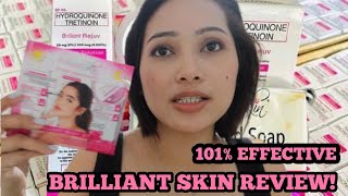 BRILLIANT SKIN REJUVENATING SET REVIEW GRABI ANG HAPDI AYOKO NA [upl. by Landes935]