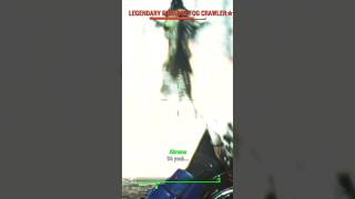 Explosive AR x Legendary Enraged Fog Crawler fallout4 cool song gameplay [upl. by Nalaf652]