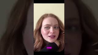 Sadie Sink 💗💗 sadie sadiesink New Interview Clip 😘🫡 [upl. by Rolyat]