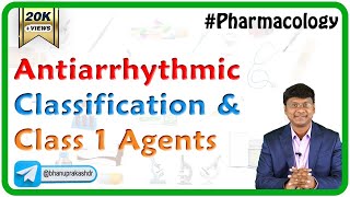 Anti arrhythmic  Classification amp Class 1 agents [upl. by Aivekahs]