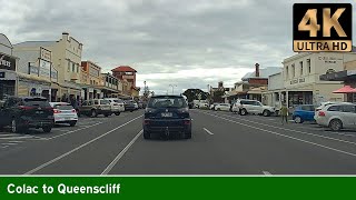 AUS Driving from COLAC to QUEENSCLIFF RealTime Long Drive [upl. by Marmawke]