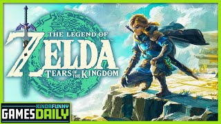 Legend of Zelda Tears of the Kingdom Headlines Disappointing Direct  KF Games Daily 091322 [upl. by Neilson]