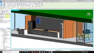 Crear mesadas y muebles para la cocina en Revit [upl. by Irdua]