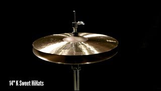 Zildjian Sound Lab 14quot K Sweet HiHats [upl. by Marlon316]