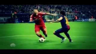 Arjen Robben vs Barcelona Home 1213 HD 720p [upl. by Etnomal865]