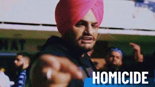 Homicide  Ft Sidhu Moose wala Full HD Big Boi Deep  Sunny Malton  New Punjabi Songs 2019 [upl. by Toomin]