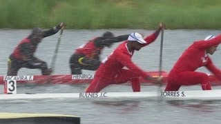 Mens Canoe Double 1000m  Heat 1  London 2012 Olympics [upl. by Ttelrahc]