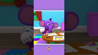 One Little Finger Song ☝🏼Songs for Kids shorts nurseryrhymes babysongs abclearningclub [upl. by Ulrica]