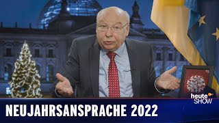 Die ehrliche Neujahrsansprache für 2022 – von Gernot Hassknecht  heuteshow [upl. by Griseldis246]