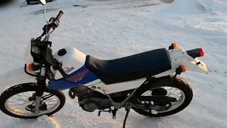 Краткий обзор лёгкого эндуро Yamaha Serow 225 [upl. by Diva]