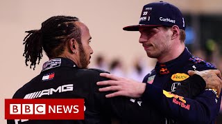 The F1 drama between Lewis Hamilton and Max Verstappen explained  BBC News [upl. by Udelle]