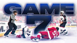 NHL 24 BE A PRO 19 CHAOS IN GAME 7 [upl. by Nwahsat]