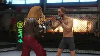 Male Ryona UFC 4 Gutpunching And Takedowns [upl. by Kalie]