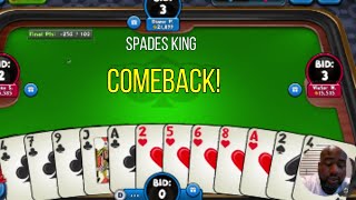 Unbelievable Spades Comeback Victory [upl. by Annahsirhc30]