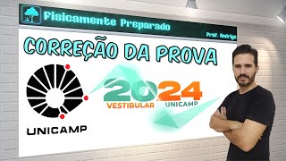 Correção da prova de Física Unicamp 2024 [upl. by Nnayd]