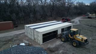 Triple40 Shipping Container Garage Build A Depreciation and Cost Winner shippingcontainer [upl. by Philender]