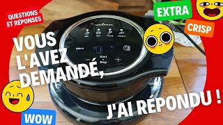 EXTRA CRISP  toutes les réponses sur le module cookeo de moulinex  nettoyage et astuces [upl. by Jacey]