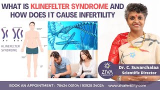 Klinefelter Syndrome Symptoms Causes Treatment  Male Infertility  Dr C Suvarchalaa [upl. by Mimajneb93]