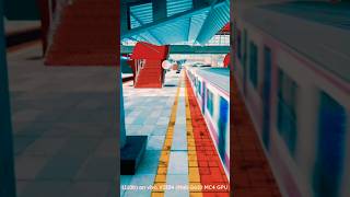 Rg Train Tech Demo train departure and 3 train parallel race shorts ytshorts [upl. by Ettenot]