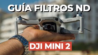 DJI Mini 2  FILTROS ND ¿Por qué los NECESITAS 🤔 Sube de nivel [upl. by Nelad]