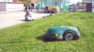 Robomow RL 2000  the real big boy like 55 PS Mower [upl. by Ynnhoj]