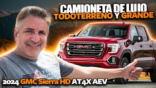 2024 GMC Sierra HD AT4X  Camioneta de lujo todoterreno y grande [upl. by Nottarts283]