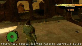 Red Faction Guerrilla Walkthrough  Badlands Sector  Demolitions Master 2 [upl. by Ailahtan]