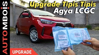 Ganti Emblem Toyota Agya 2023 Modal 100 ribu aja  GARANSI TETAP AMAN [upl. by Darken]