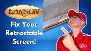 Do This If Your Retractable Screen Loses Tension [upl. by Domenico]