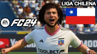 Asi es la LIGA CHILENA del EA SPORTS FC 24 en MODO CARRERA  CAMPEONATO BETSSON con COLO COLO [upl. by Enileda501]