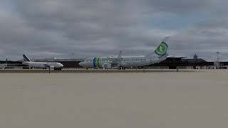 Vol de Paris à Dubrovnik transavia [upl. by Etra]