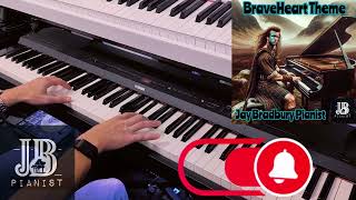 Braveheart  Theme From Braveheart piano cover [upl. by Leahci]