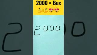 How to draw Bus easy step by step🚌🤗shorts trending viralbuseasydrawing ytshortsytytviral [upl. by Okkin]