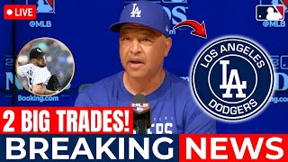 ⚾🔥JUST CONFIRMED 2 SUPER TRADES FOR THE DODGERS BOLD MOVE  Los Angeles Dodgers News [upl. by Derreg]