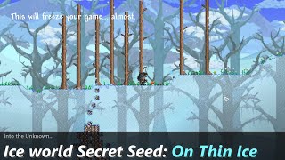 Snowball  Earth in Terraria ─ Explore the Frozen Fragile world [upl. by Yrebmik]