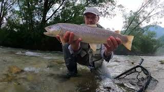 Muškaření v Italii Fly fishing Italy part 2 [upl. by Zeuqirdor]