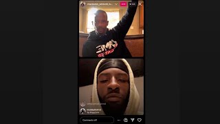 Charleston White live on IG goes in on the City of Chicago [upl. by Ecirtram]