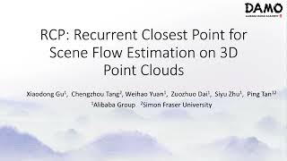 RCP Recurrent Closest Point for Point Cloud  CVPR 2022 [upl. by Anurb]