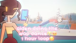 1 hour loop of aiden doing the wap dance😭😭  disventure camp all stars  episode 14 [upl. by Novla]