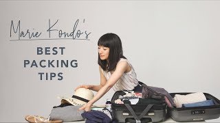 Watch Marie Kondo give this messy suitcase a makeover [upl. by Keil]