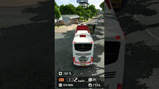 Accident Bus Simulator Indonesia viralshorts shorts [upl. by Drofkcor]