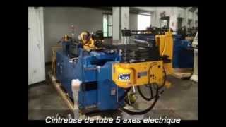 Cintreuse de tube electrique CSM 50 MBE  DIDELON MACHINES OUTILS [upl. by Ettenyl]