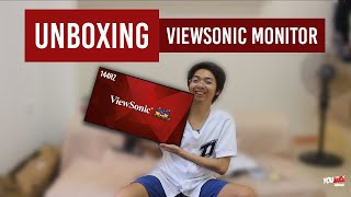 UNBOXING THE AFFORDABLE GAMING MONITOR VIEWSONIC VX2405PMHD ENGLISH [upl. by Humfrey656]