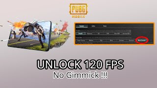 PUBG MOBILE 120FPS  Cara Unlock 120fps Pubg Mobile Terbaru  WAJIB ROOT [upl. by Sitoiyanap]