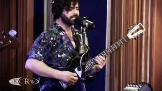 Foals performing quotInhalerquot Live on KCRW [upl. by Leirea]