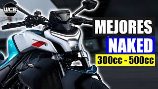 Las MEJORES MOTOS NAKED de MEDIANA CILINDRADA [upl. by Airdnoed]