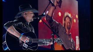 Jason Aldean – Shouldve Been A Cowboy Toby Keith Tribute Live from the 59th ACM Awards [upl. by Serra]