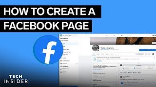 How To Create A Facebook Page [upl. by Thursby307]