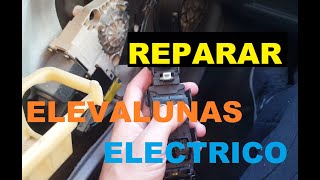 Reparacion elevalunas electrico Citroen BOTONERA mal estado Valido para otros vehículos [upl. by Lorelie28]